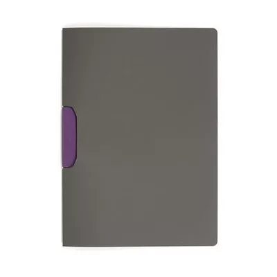 Gyorsfűző, klipes, A4, DURABLE "DURASWING® COLOR 30", lila 1 db