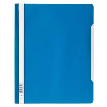 Gyorsfűző, PP, A4+, DURABLE, kék 50 db