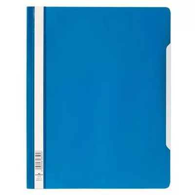 Gyorsfűző, PP, A4+, DURABLE, kék