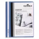Gyorsfűző, A4, széles, panorámás, DURABLE "DURAPLUS®", kék 1 db