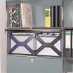 Függőmappa tároló, műanyag, DURABLE, "CARRY® plus", kék 1 db