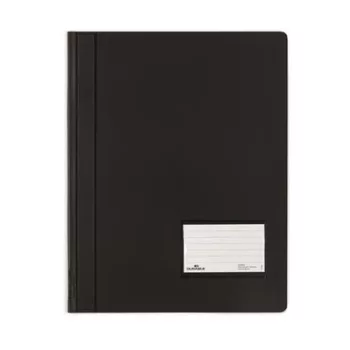 Gyorsfűző, A4, extra erős, széles, DURABLE, fekete 1 db