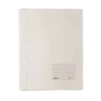   Gyorsfűző, A4, extra erős, DURABLE "DURALUX®", áttetsző fehér 1 db