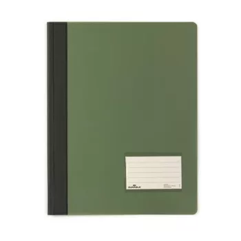 Gyorsfűző, A4, extra erős, széles, DURABLE, zöld 1 db