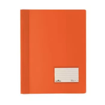   Gyorsfűző, A4, extra erős, DURABLE "DURALUX®", áttetsző narancs 1 db
