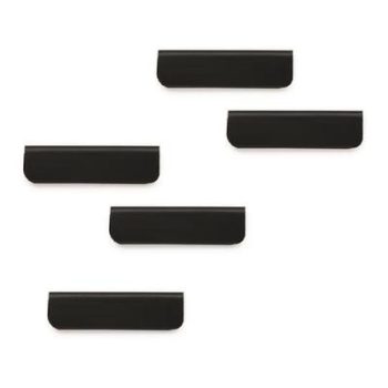   Jegyzettartó klip, öntapadó, mágneses, DURABLE "DURAFIX® CLIP", fekete