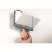 Információs tábla, 149x105,5 mm, DURABLE "CLICK SIGN", szürke 1 db