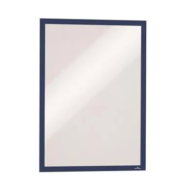 Infokeret, A3, mágneses, DURABLE "DURAFRAME® MAGNETIC", sötétkék 5 db