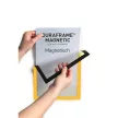 Infokeret, A4, mágneses, DURABLE "DURAFRAME® MAGNETIC", sárga 5 db