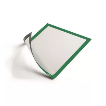   Infokeret, A4, mágneses, DURABLE "DURAFRAME® MAGNETIC", zöld 5 db