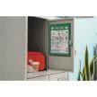 Infokeret, A4, mágneses, DURABLE "DURAFRAME® MAGNETIC", zöld 5 db