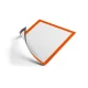 Infokeret, A4, mágneses, DURABLE "DURAFRAME® MAGNETIC", narancs 5 db