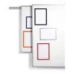 Infokeret, A4, mágneses, DURABLE "DURAFRAME® MAGNETIC", narancs 5 db