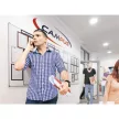 Infokeret, A4, mágneses, DURABLE "DURAFRAME® MAGNETIC", narancs 5 db