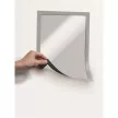 Infokeret, A4, mágneses, DURABLE "DURAFRAME® MAGNETIC", ezüst 5 db