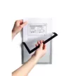 Infokeret, A4, mágneses, DURABLE "DURAFRAME® MAGNETIC", ezüst 5 db