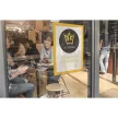 Infokeret, A4, öntapadó háttal, DURABLE "DURAFRAME®", sárga 2 db