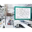 Infokeret, A4, öntapadó háttal, DURABLE "DURAFRAME®", zöld 2 db