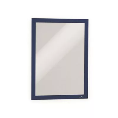 Infokeret, A4, öntapadó háttal, DURABLE "DURAFRAME®", sötétkék 2 db