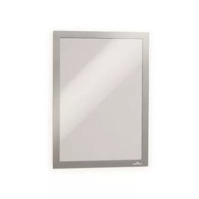 Infokeret, A4, öntapadó háttal, DURABLE "DURAFRAME®", ezüst 2 db