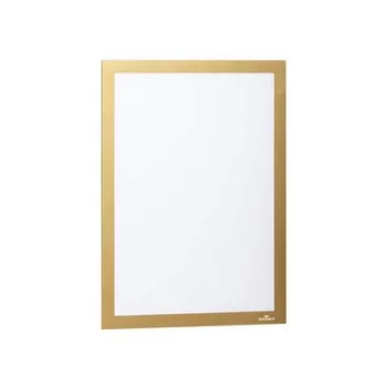   Infokeret, A4, öntapadó háttal, DURABLE "DURAFRAME®", arany 2 db
