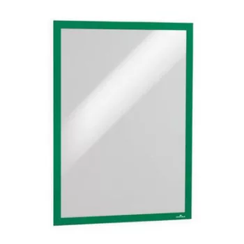   Infokeret, A3, öntapadó háttal, DURABLE "DURAFRAME®", zöld 2 db