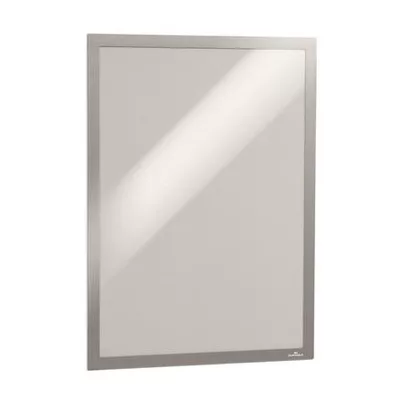 Infokeret, A3, öntapadó háttal, DURABLE "DURAFRAME®", ezüst 2 db