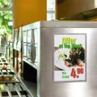Infokeret, A3, öntapadó háttal, DURABLE "DURAFRAME®", ezüst 2 db