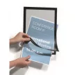 Infokeret, A4, öntapadó háttal, DURABLE "DURAFRAME®", fekete 1 db