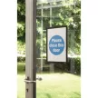 Infokeret, A4, öntapadó háttal, DURABLE "DURAFRAME®", fekete 1 db