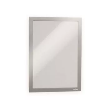   Infokeret, A4, öntapadó háttal, DURABLE "DURAFRAME®", ezüst 1 db