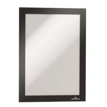   Infokeret, A5, mágneses, DURABLE "DURAFRAME MAGNETIC", fekete 5 db