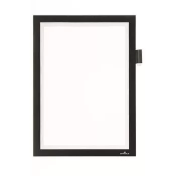   Infokeret, A4, öntapadó, jegyzetelhető, DURABLE DURAFRAME® "NOTE", fekete 1 db
