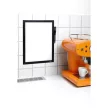 Infokeret, A4, öntapadó, jegyzetelhető, DURABLE DURAFRAME® "NOTE", fekete 1 db