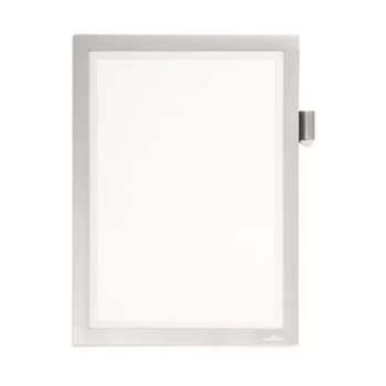   Infokeret, A4, öntapadó, jegyzetelhető, DURABLE DURAFRAME® "NOTE", ezüst 1 db