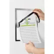 Infokeret, A4, öntapadó, jegyzetelhető, DURABLE DURAFRAME® "NOTE", ezüst 1 db