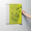 Infokeret, A3, öntapadó háttal, DURABLE "rPET", áttetsző 5 db