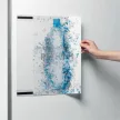 Infokeret, A3, mágneses, DURABLE "rPET", áttetsző 5 db
