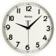 Falióra, 24,5 cm,  SECCO, fényes fehér keret