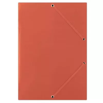 Gumis mappa, karton, A4, DONAU "Standard", piros 1 db