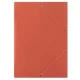 Gumis mappa, karton, A4, DONAU "Standard", piros 1 db