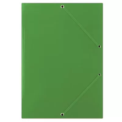 Gumis mappa, karton, A4, DONAU "Standard", zöld 1 db