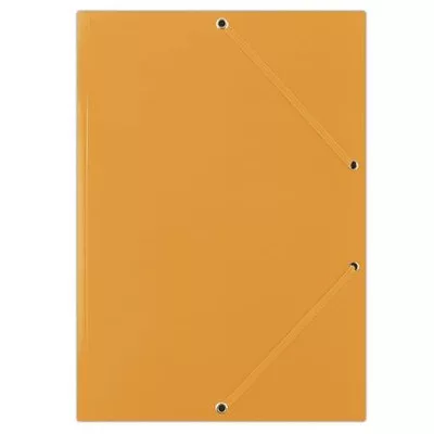 Gumis mappa, karton, A4, DONAU "Standard", narancssárga 1 db