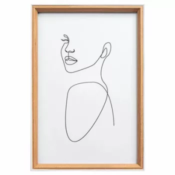   Képkeret, fa, 20x30 cm, "Silhouette", bükkfa 1 db