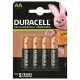 Tölthető elem, AA ceruza, 4x2500 mAh, DURACELL 4 db