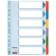 Regiszter, laminált karton, A4, 6 részes, ESSELTE "Mylar"
