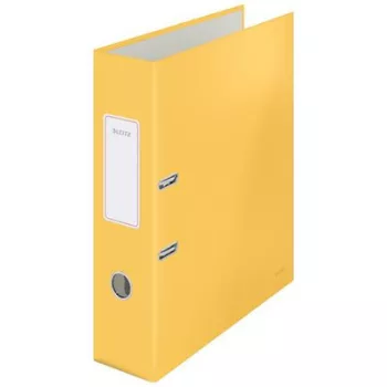   Iratrendező, 80 mm, A4, karton, 180°, LEITZ "Cosy Soft Touch", melegsárga 1 db