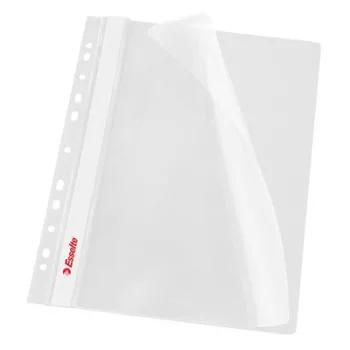   Gyorsfűző, lefűzhető, PP, A4, ESSELTE, VIVIDA, fehér 10 db