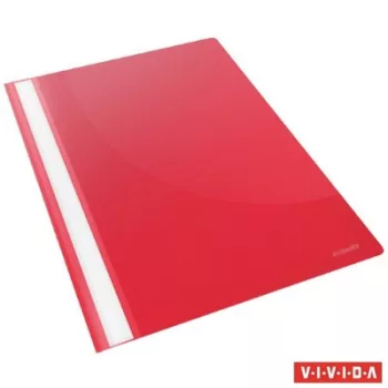   Gyorsfűző, PP, A4, ESSELTE "Standard", VIVIDA, piros 25 db