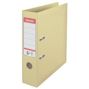   Iratrendező, 75 mm, A4, PP, élvédő sínnel, ESSELTE "Standard", kagyló